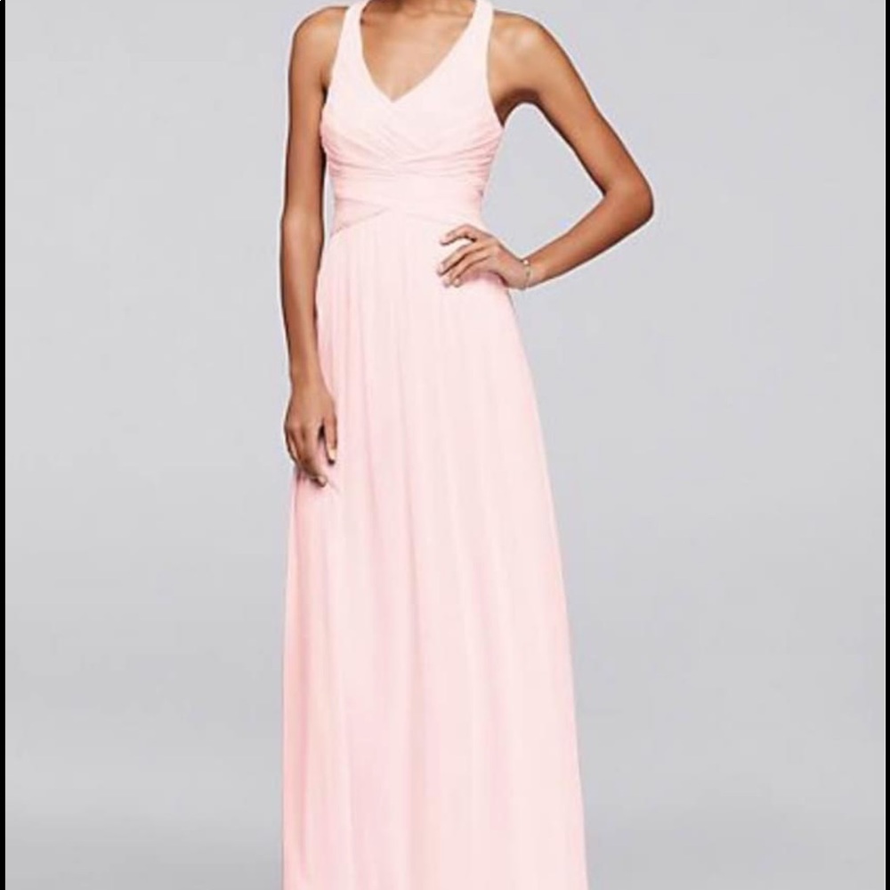 Beautiful bridesmaid dress from David’s Bridal